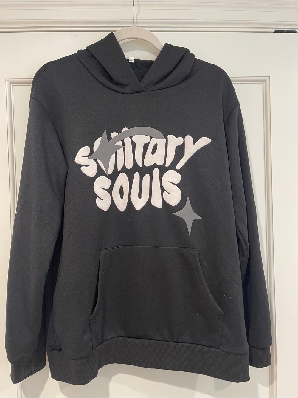 Solitary Souls Black Hoodie M